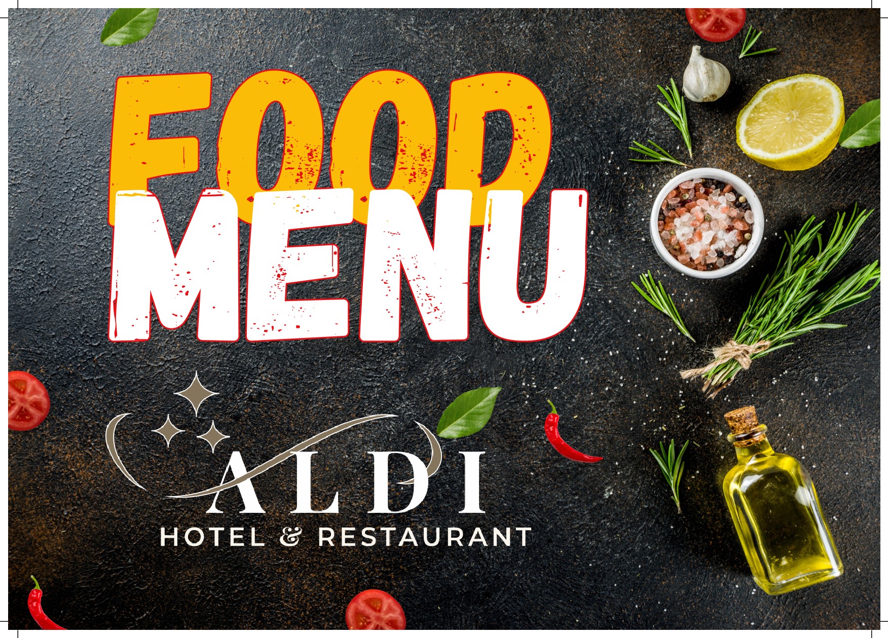 meniu restaurant ALDI gura Humorului