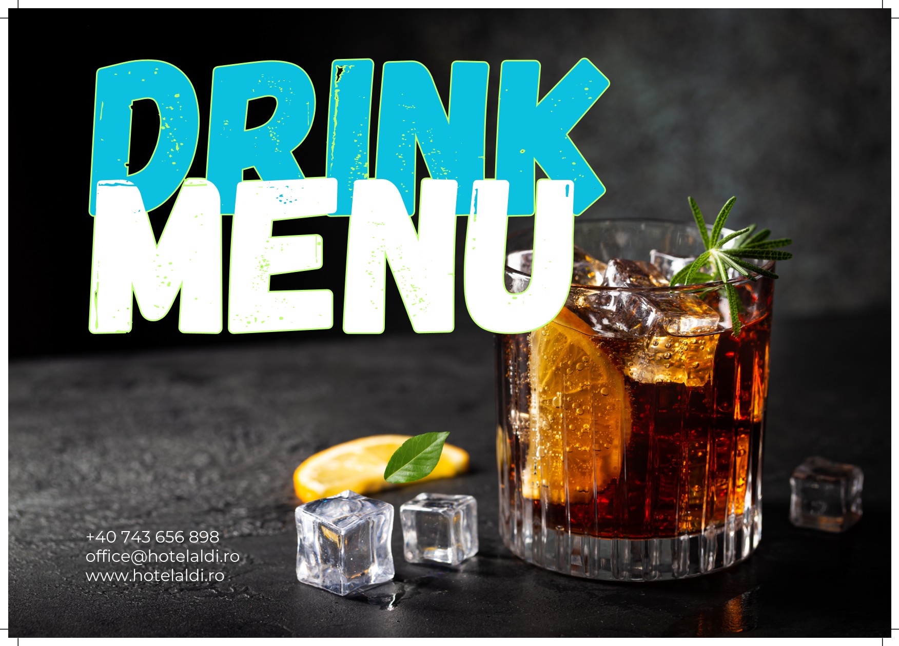meniu restaurant ALDI gura Humorului
